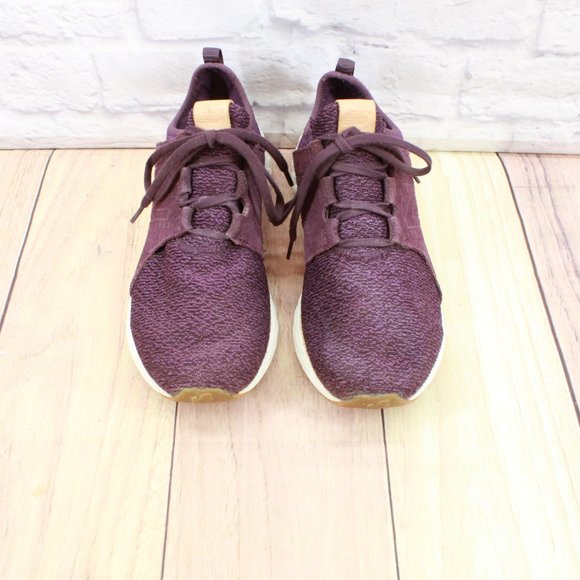 New Balance Wcruzom Purple Fabric Lace-up Running Shoes Size 10 B - Picture 5 of 9